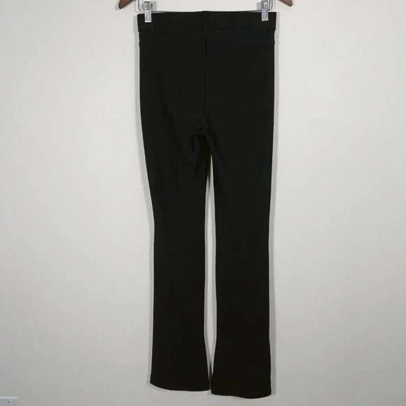 ZARA | SLIT RIBBED FLARE TROUSER - Picture 13 of 14